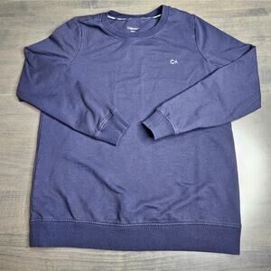Calvin Klein Women's Size Small Sweatshirt Navy Blue